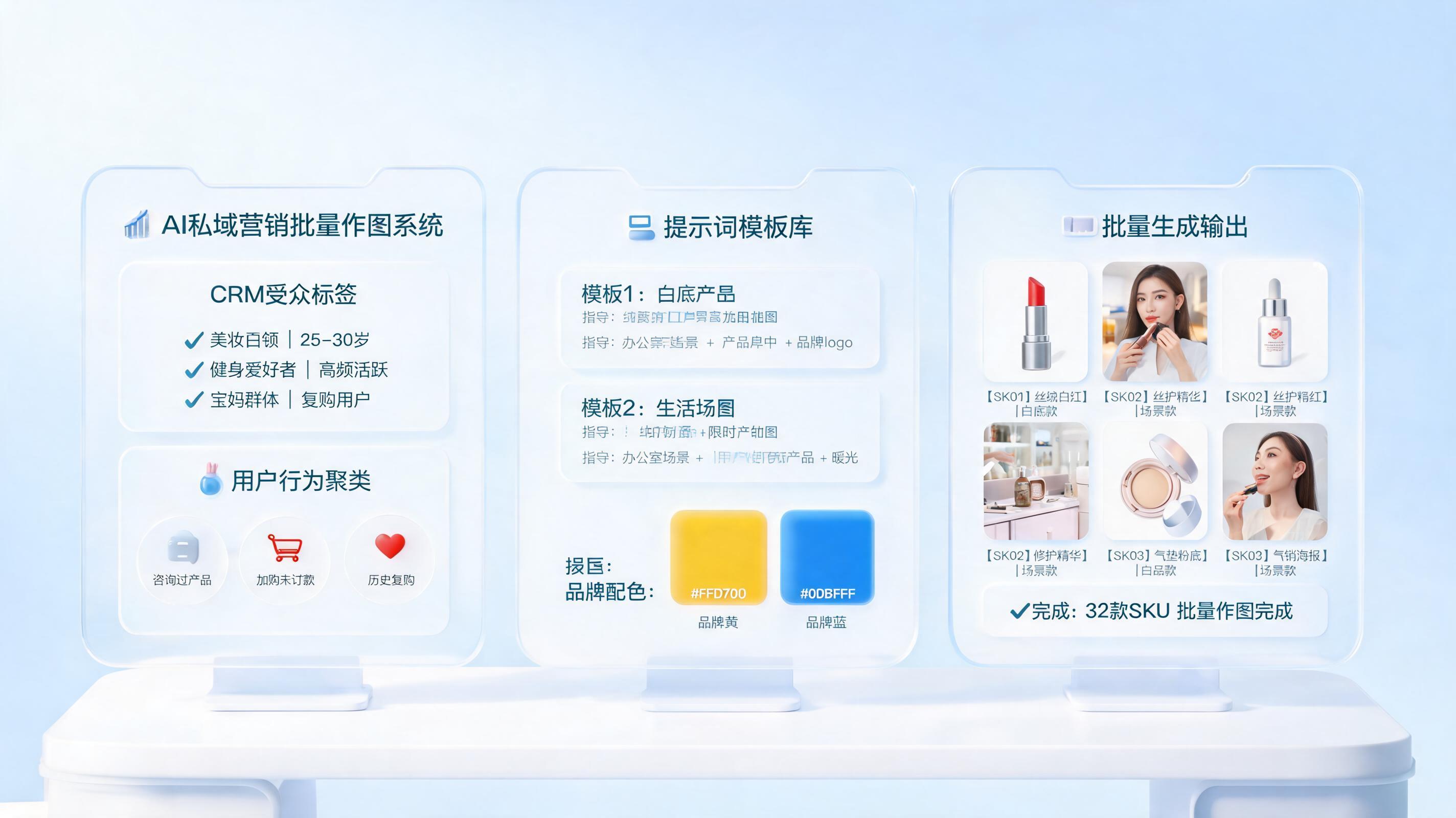 图片来源:私域产品推广图片批量制作用AI 怎么做?流程与提效指南
- 实在智能