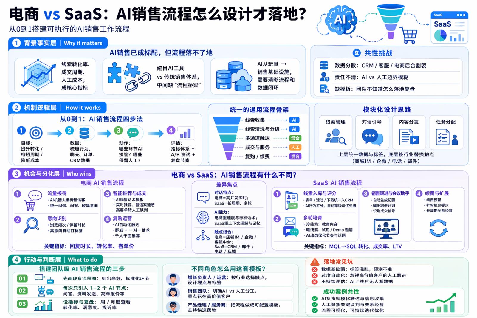 图片来源电商与SaaS AI销售流程怎么设计可落地实战方案电商资讯做生意, 找有赞