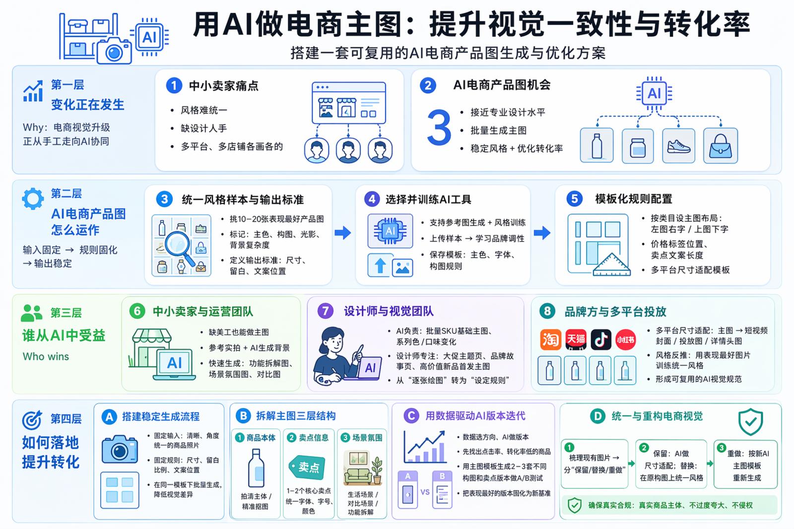 图片来源:AI电商产品图怎么做?用AI生成主图并提高转化率
- 电商资讯
- 做生意, 找有赞